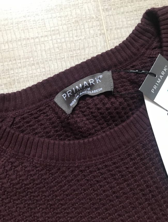 Стильный, качественный реглан ,,вафелька,, кофта, от Primark. М/L - фото фото фото 2