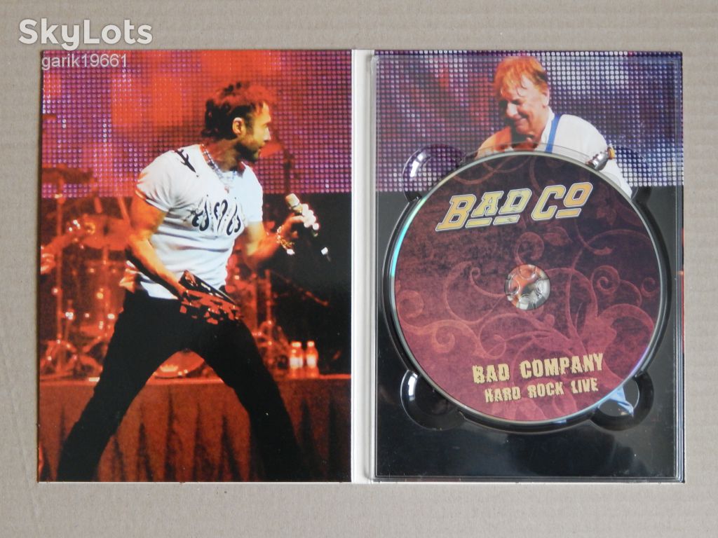 Bad Company ‎– Hard Rock Live (DVD, Unofficial Release, Digipak) - фото фото фото 2