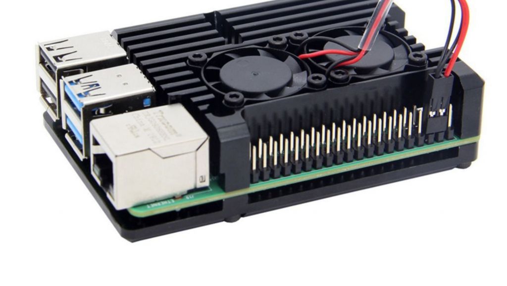 Радіатор для Raspberry Pi 4B, активне охолодження Разберри - фото фото фото 0