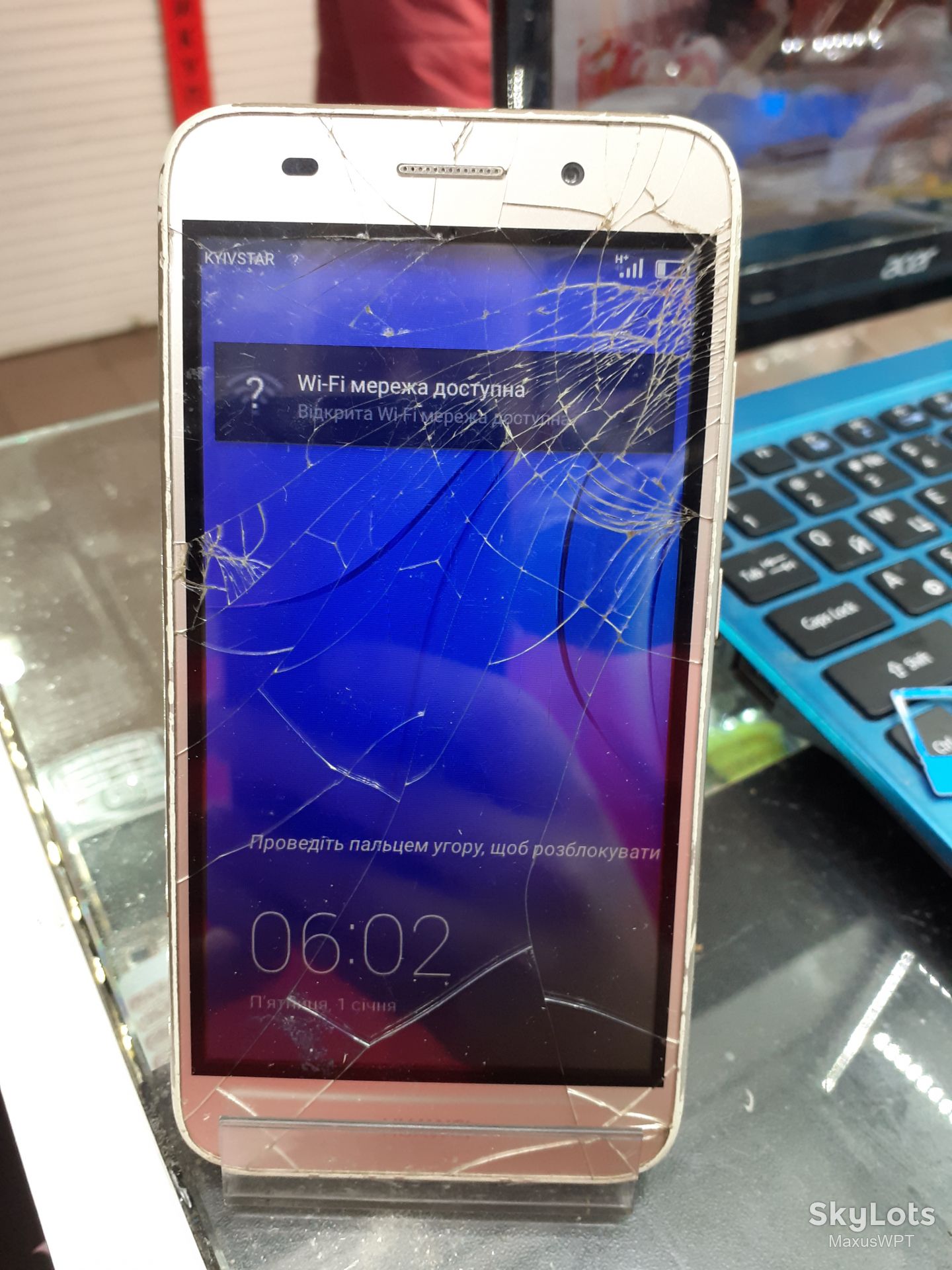 #340 Sklad Huawei Y3 2017 Gold CRO-U00 - фото фото фото 0
