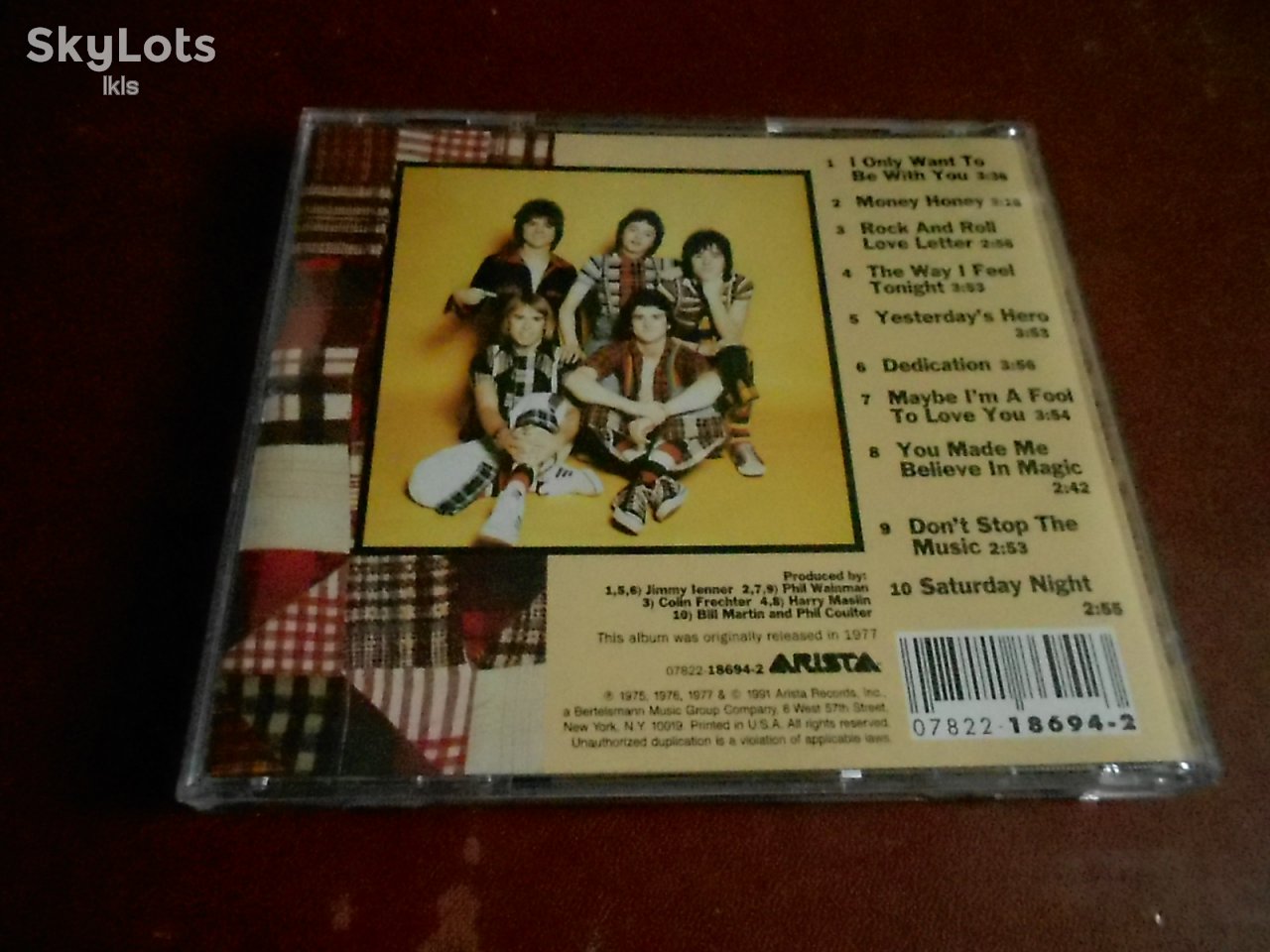 Bay City Rollers Greatest Hits CD фірмовий - фото фото фото 1
