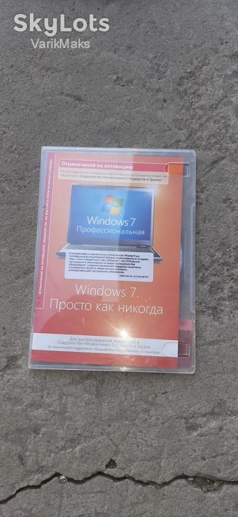 Диск и книжка Microsoft Windows 7 Pro SP1 32bit № 90209 - фото фото фото 0