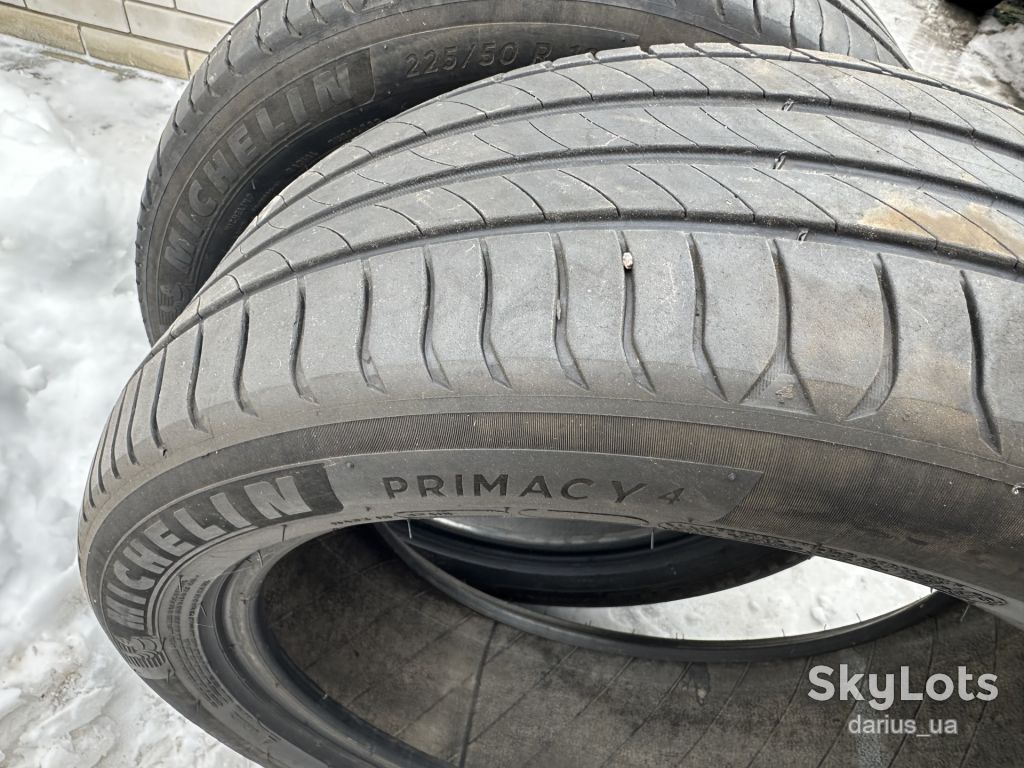Шини Michelin Primacy 4 225/50 R18 - фото фото фото 0