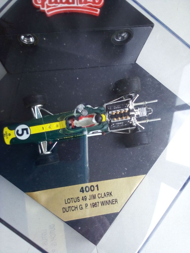 Quartzo F1 LOTUS 49 JIM CLARK DUTCH GP 1967 WINNER 1/43 - фото фото фото 0