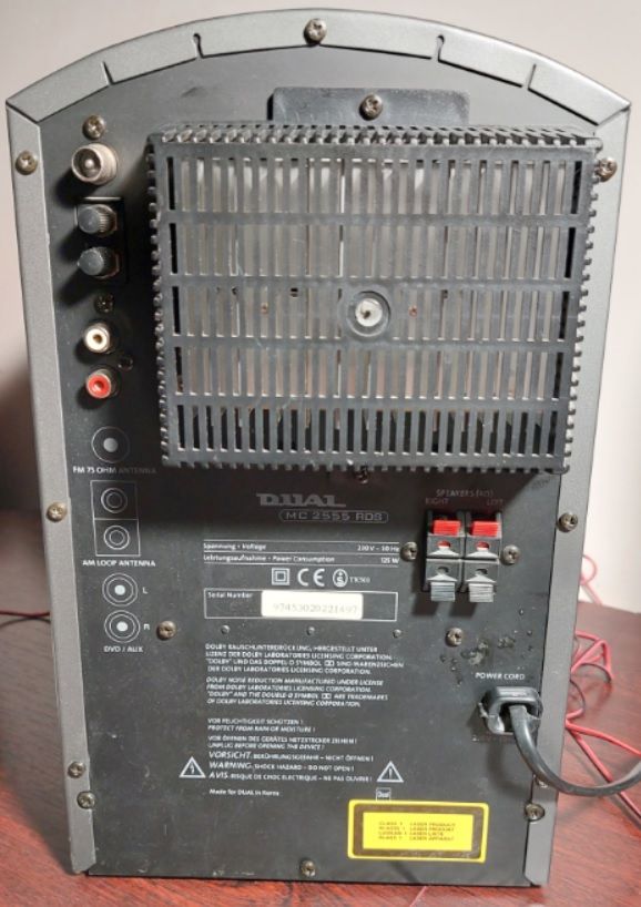 минисистему Dual mc2555rds - фото фото фото 1
