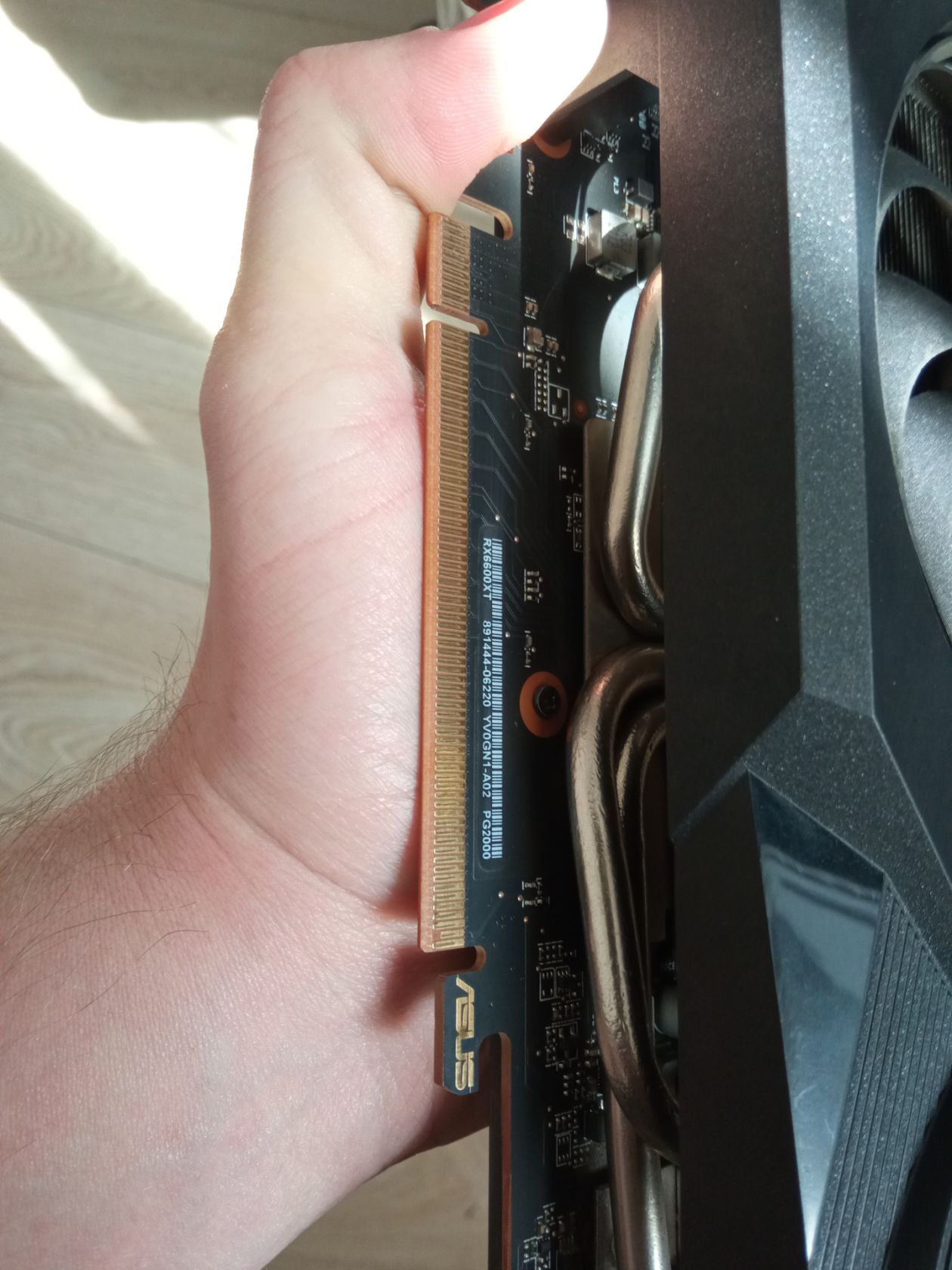 Asus dual Radeon RX6600XT 8gb в робочому стані - фото фото фото 1