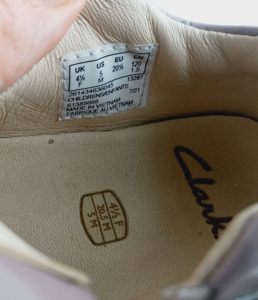 Туфлі сандалі шкіра Clarks, устілка 13,3 см. - фото фото фото 6