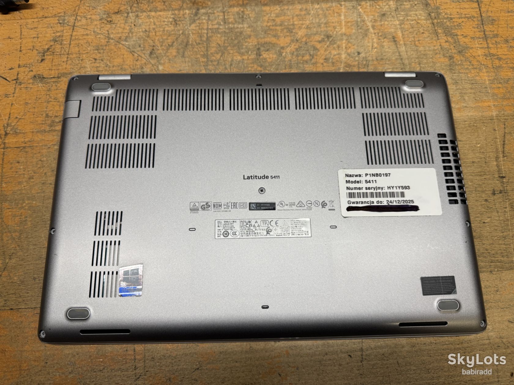 Ноутбук DELL 5411 I5-10400H/БЕЗ DDR4/БЕЗ SSD  (49) - фото фото фото 5