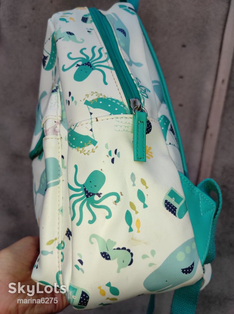 Легкий світлий фірмовий рюкзак - фото фото фото 3