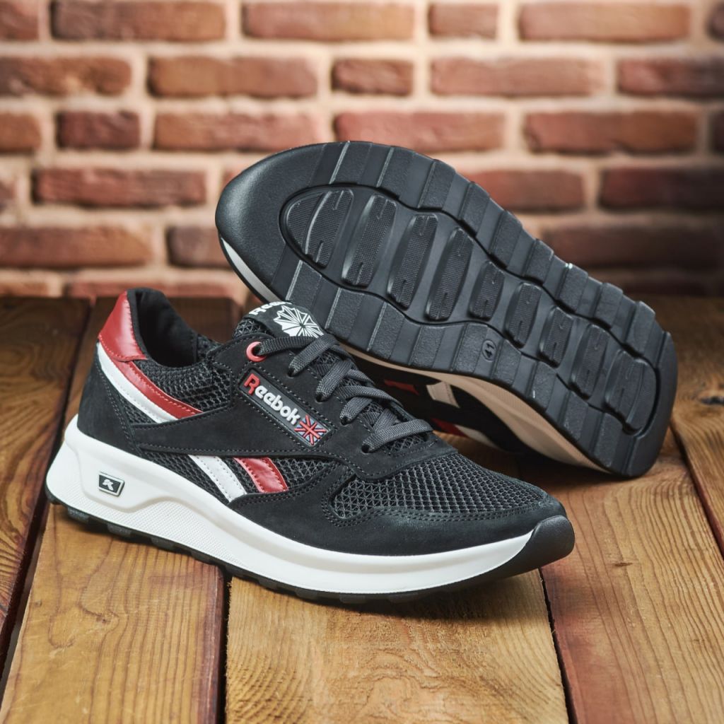 Якісні чоловічі літні легкі дихаючи кросівки Reebok model-R51 - фото фото фото 7