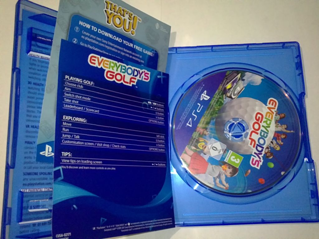 Everybody's Golf  (+ That's You) PS4 Playstation 4 как новая Английский - фото фото фото 1