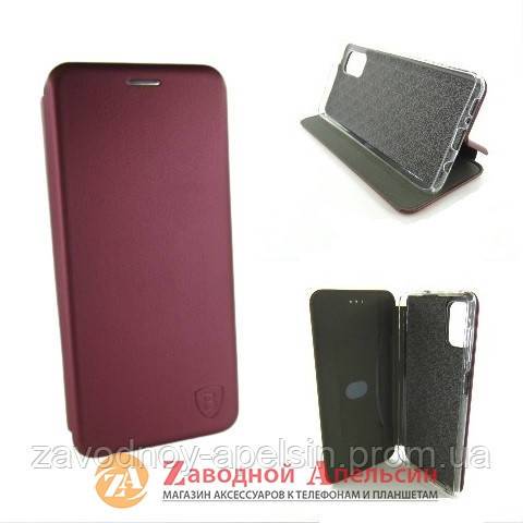 Чехол книжка Samsung M51 M515 Baseus Case (бордовый) - фото фото фото 0