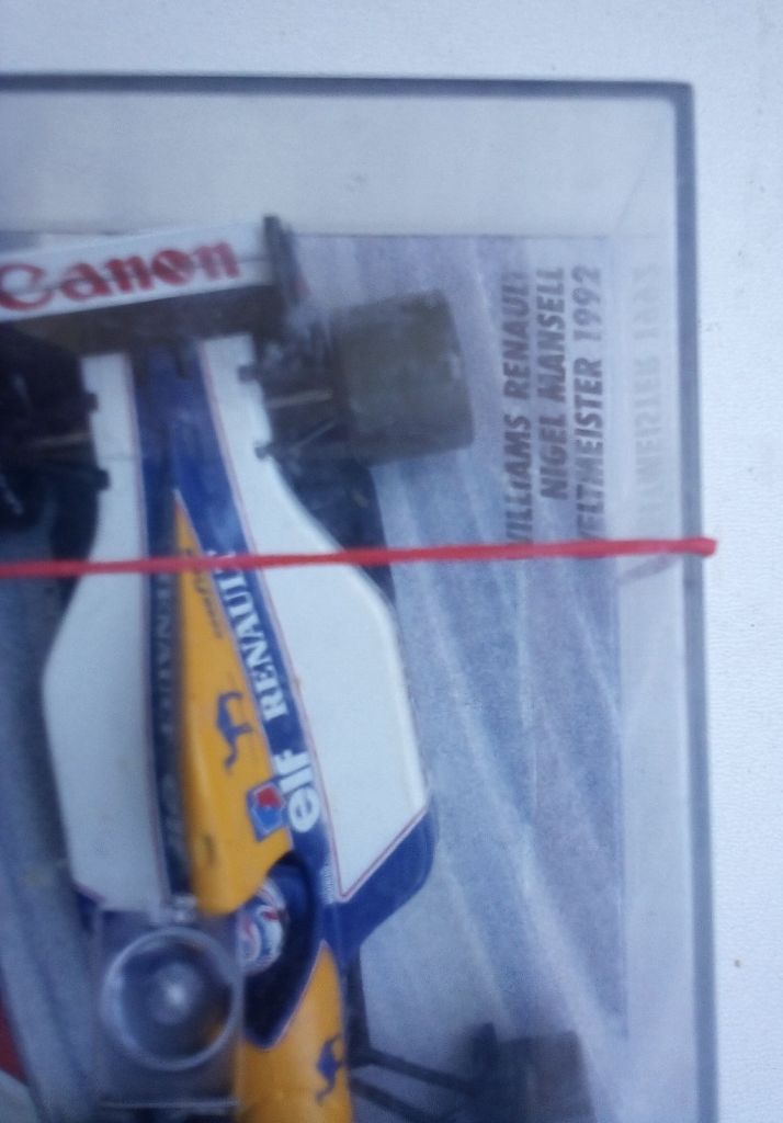 1/43 MINICHAMPS Williams Renault F1 Nigel Mansell 1992 - фото фото фото 3
