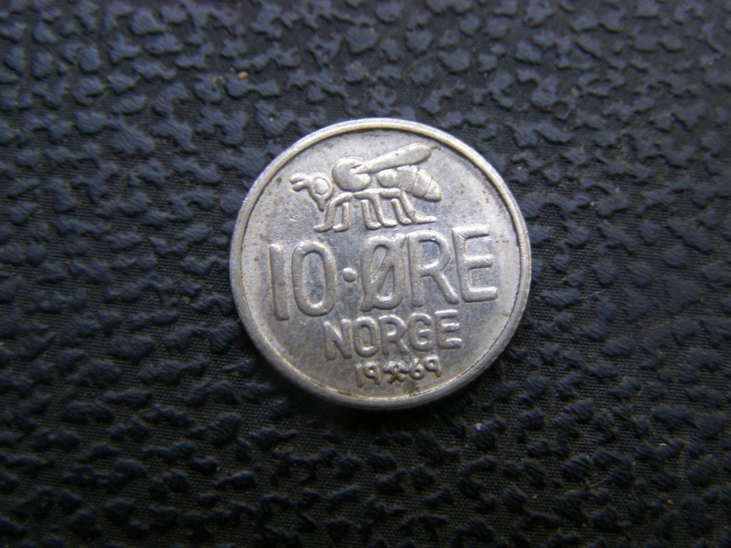 10 эре  Норвегия 1969 г - фото фото фото 0