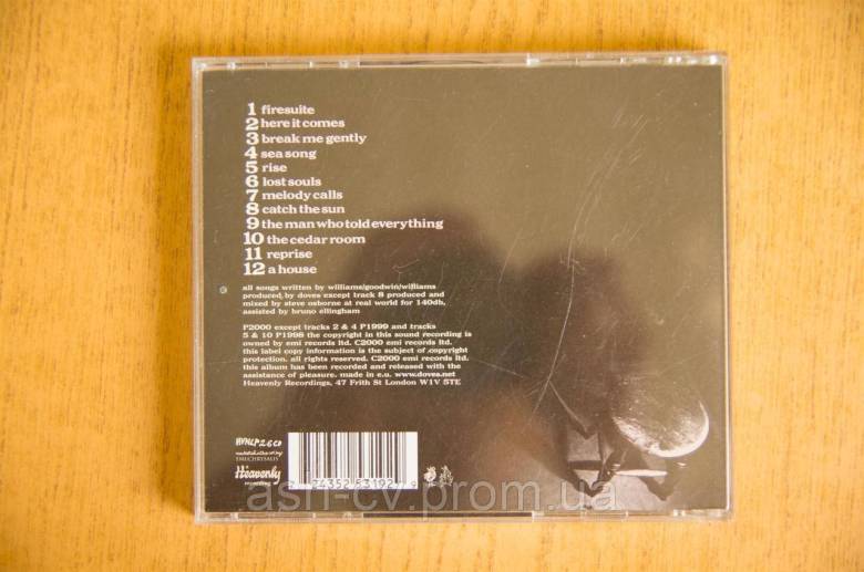 Музичний диск CD. DOVES - Lost souls - фото фото фото 2