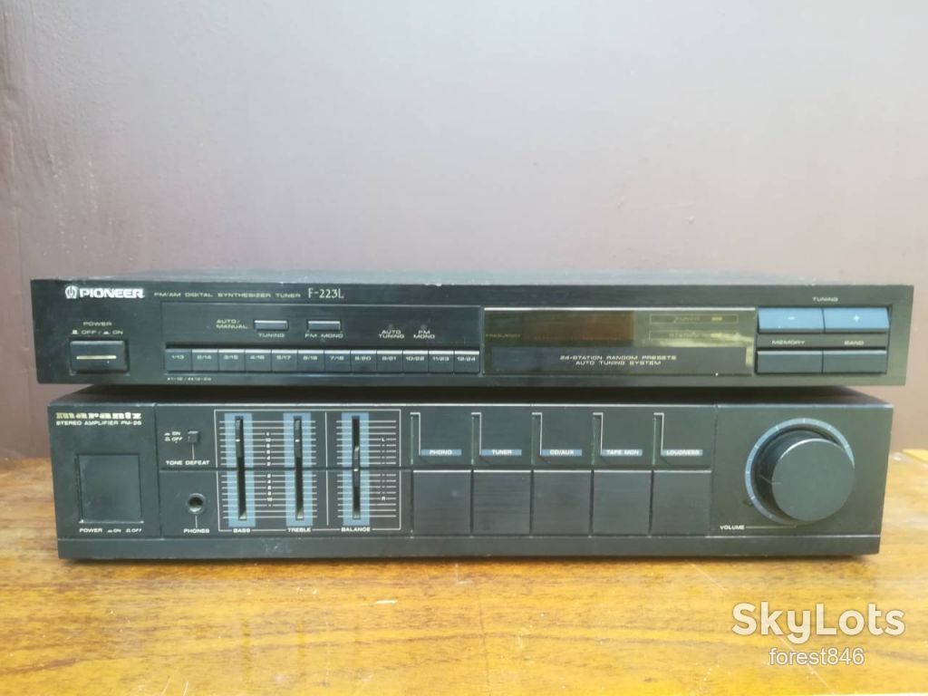 Усилитель Marantz PM-26+тюнер Pioneer F-223L - фото фото фото 0