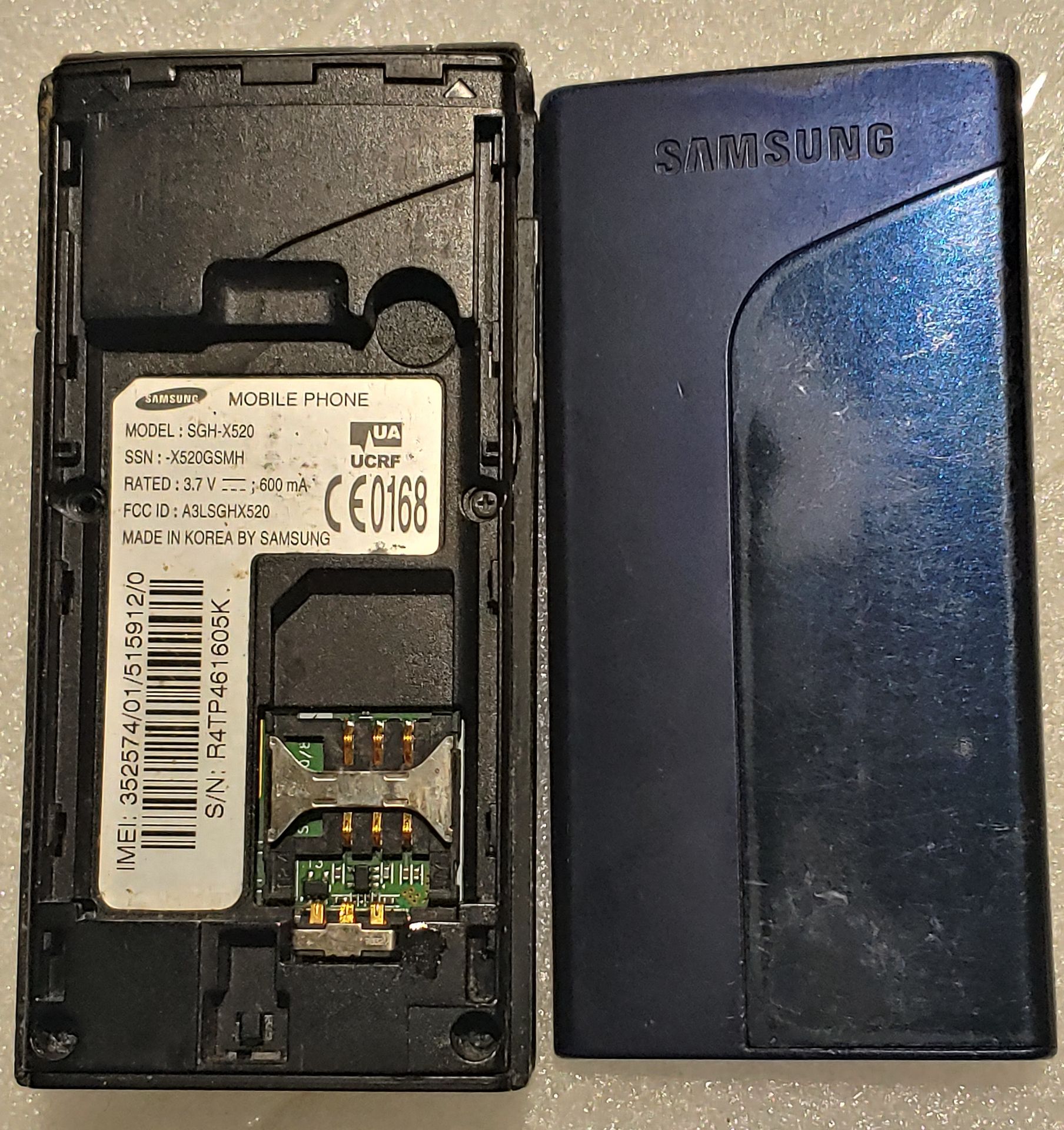 Имиджевая раскладушка Samsung SGH-X520 - фото фото фото 2