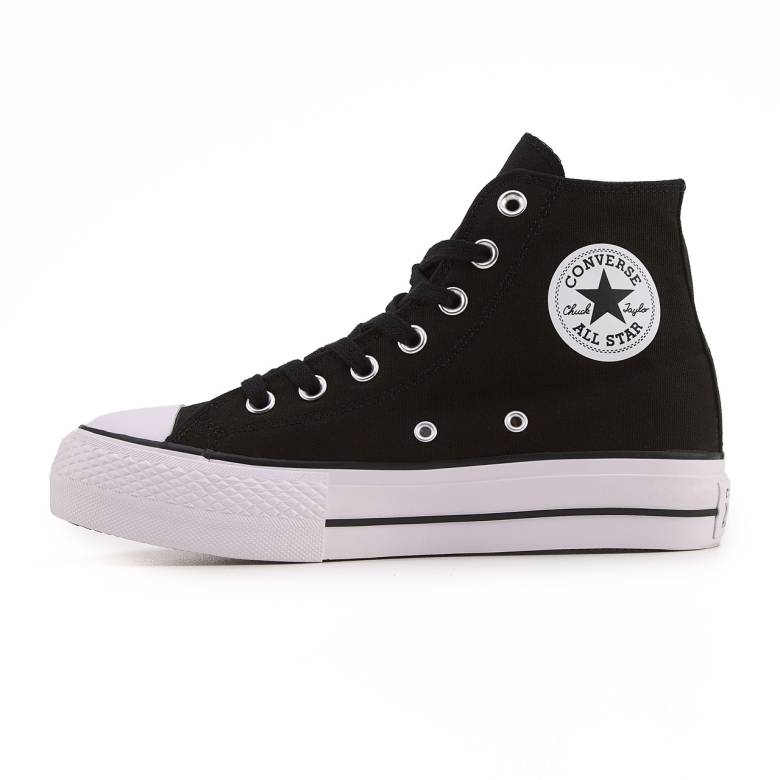 Converse Chuck Taylor All Star Lift High Black White 40 - фото фото фото 2
