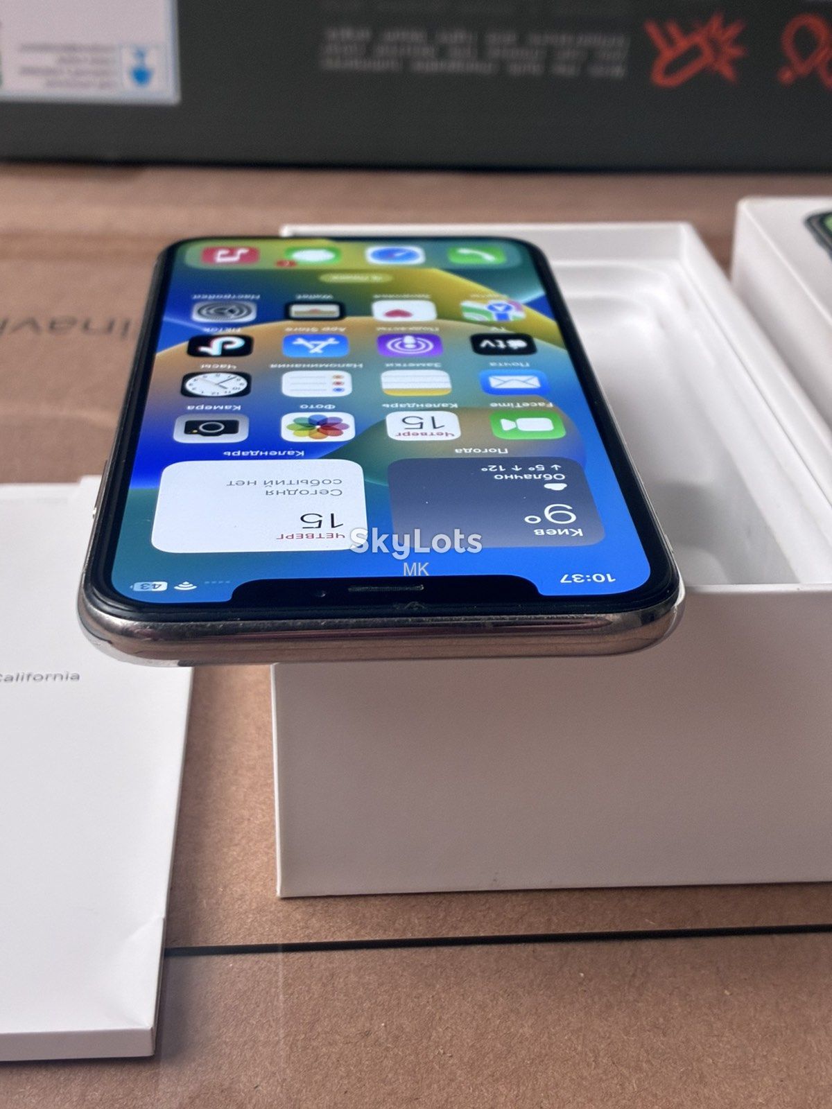 Apple iPhone X 64Gb Neverlock   Аккумулятор 92% - фото фото фото 10
