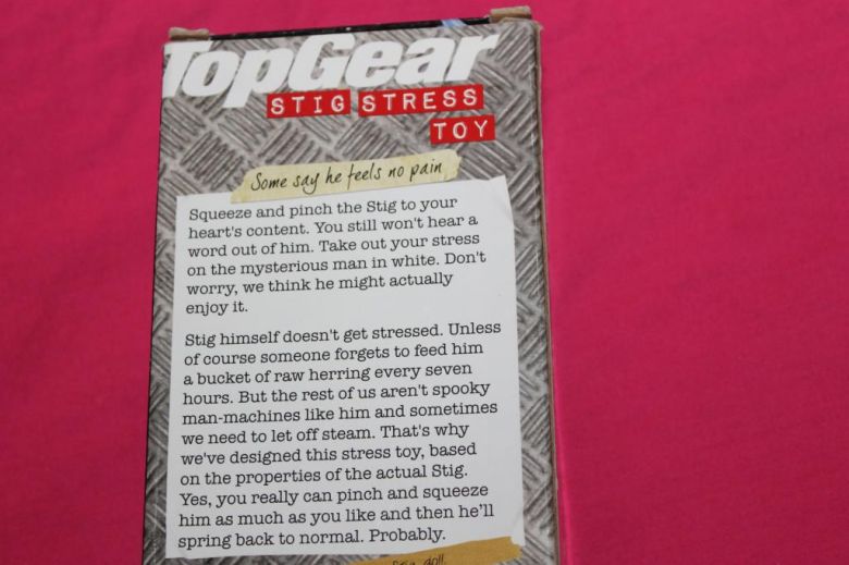 Top Gear Stig stress toy Игрушка антистрес - фото фото фото 2