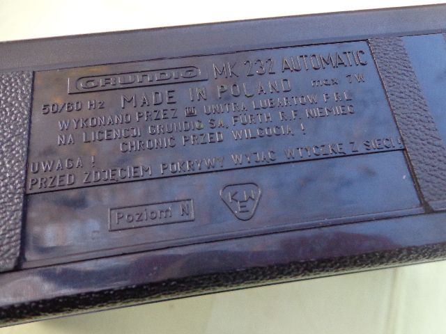Магнитофон " ГРЮНДИГ" МК 232. - фото фото фото 5