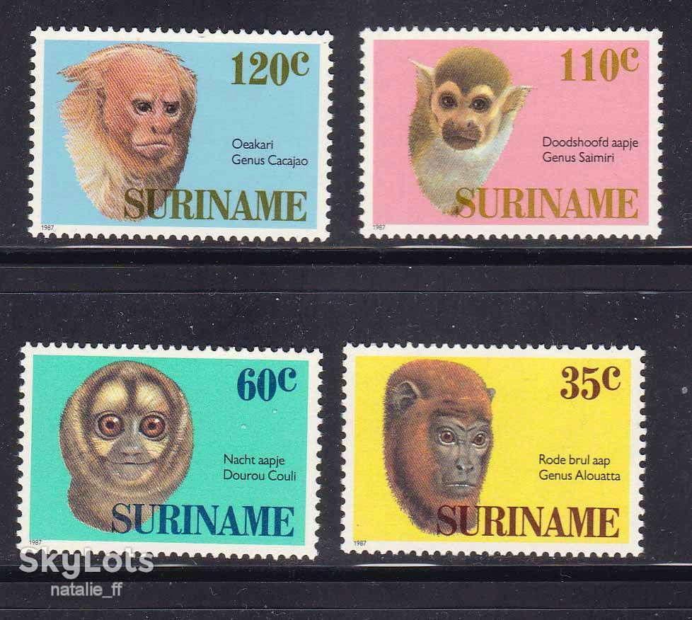 NM Фауна Суринам 1987 г  MNH - - фото фото фото 0