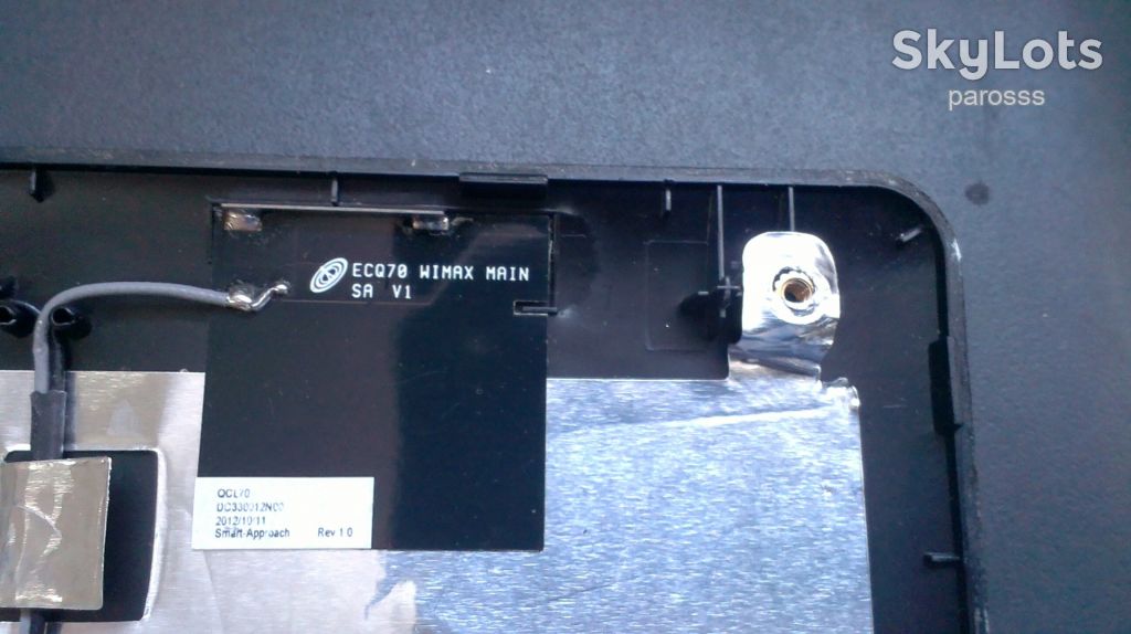 2308 - Кришка матриці + Web + антени Wi-Fi ноутбука ASUS K75D - фото фото фото 3