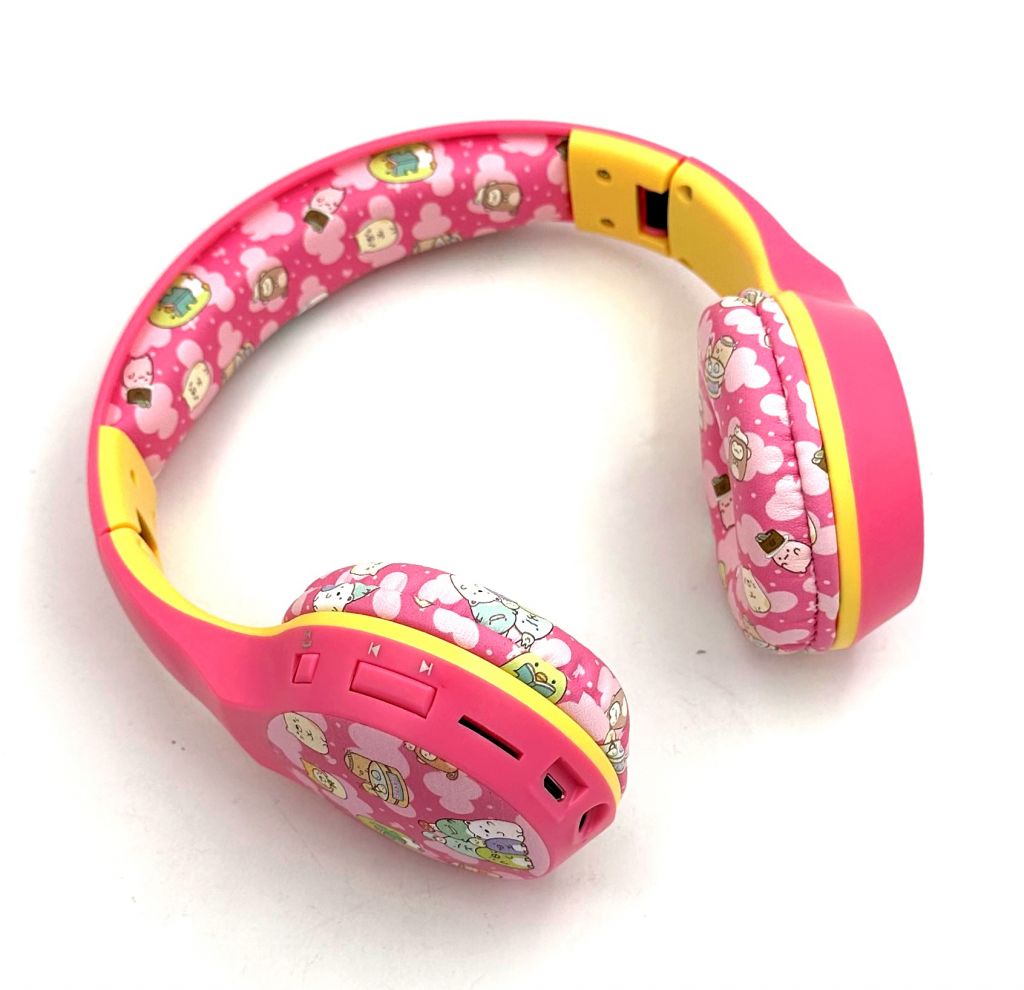 Наушники Bluetooth VJ-070 Розовые - фото фото фото 2