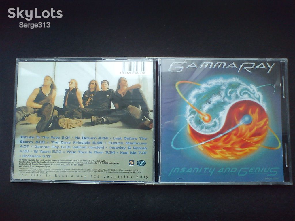 Gamma Ray - Insanity And Genius - фото фото фото 0