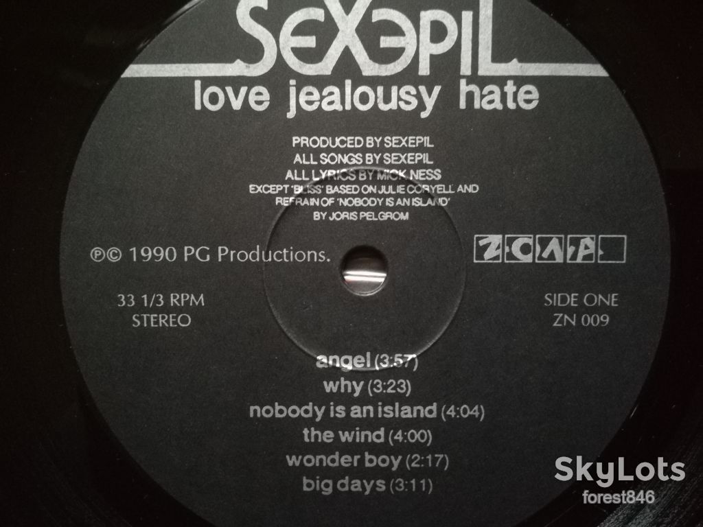 Sexepil-Love, jealousy, hate  (1)-NM-Литва - фото фото фото 2