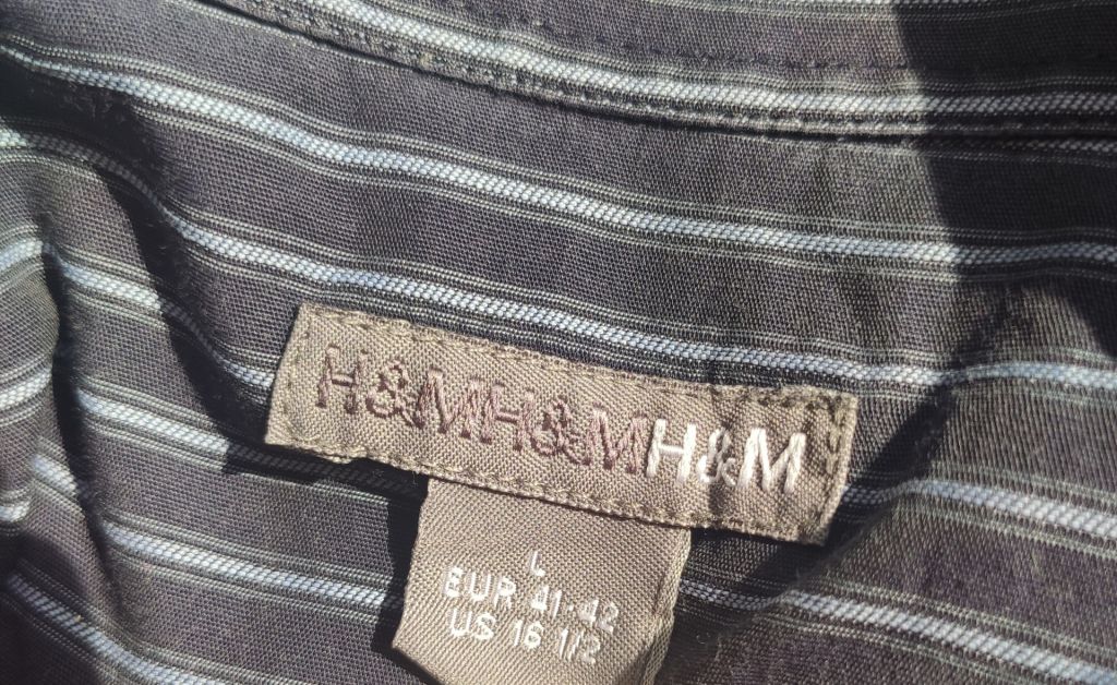 рубашка H&amp;M - L - фото фото фото 1