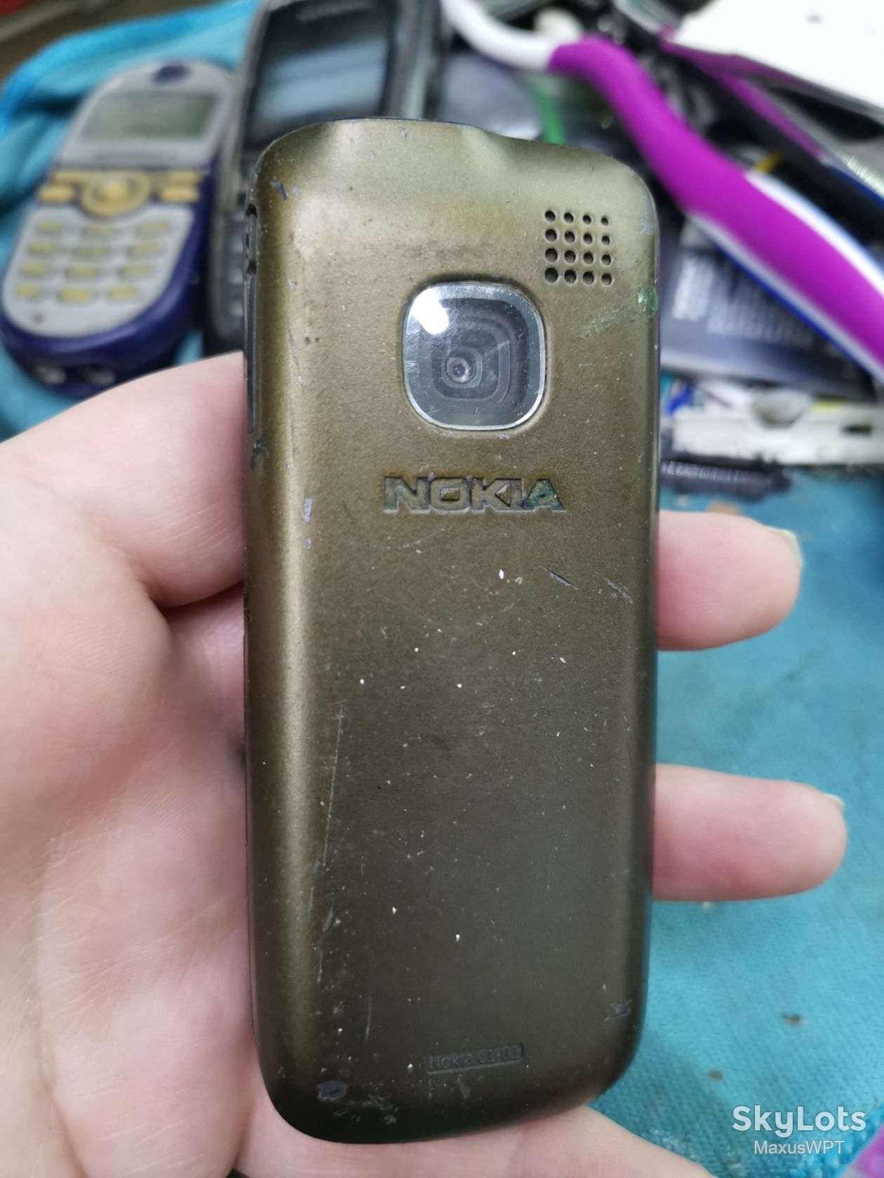 #shop Nokia C1 01 C1-01 blue 734/7 - фото фото фото 1