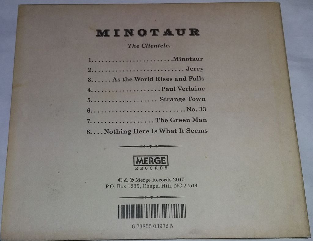 THE CLIENTELE Minotaur CD, Mini-Album  US - фото фото фото 2