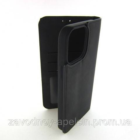 Чехол книжка iPhone 13 Pro Max Premium Case (черный) - фото фото фото 2