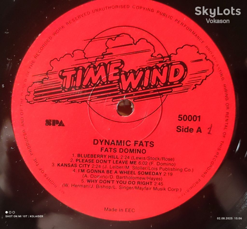 Fats Domino  2lp  NM/EX/EX - фото фото фото 5