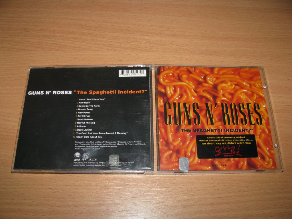 GUNS N' ROSES - The Spaghetti Incident   (1993 Geffen 1st press,USA) - фото фото фото 0