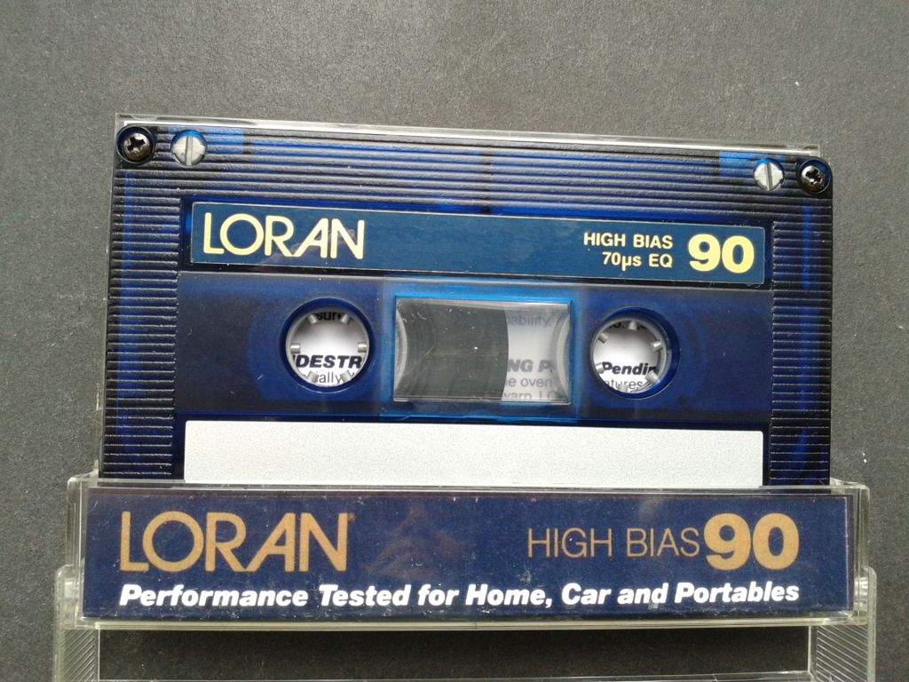 Аудиокассета Loran High Bias 90 - фото фото фото 0