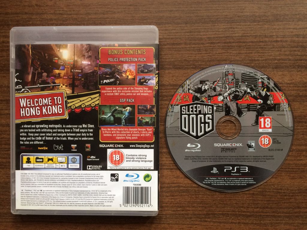 Игра на PS3 "Sleeping Dogs" Limited Edition - фото фото фото 1