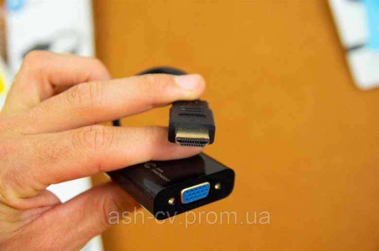 Адаптер HDMI to VGA (із США) - фото фото фото 4