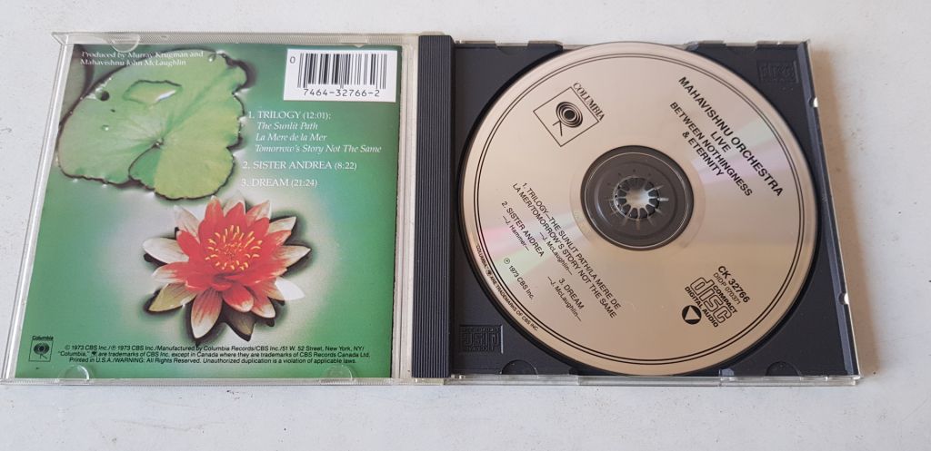Mahavishnu Orchestra Between Nothingness &amp; Eternity Live CD фірмовий - фото фото фото 2
