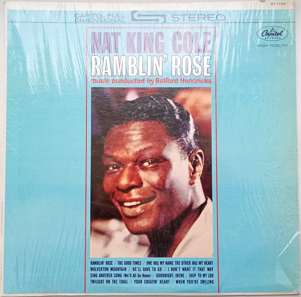 NAT KING COLE Ramblin' Rose LP VG/EX - фото фото фото 0