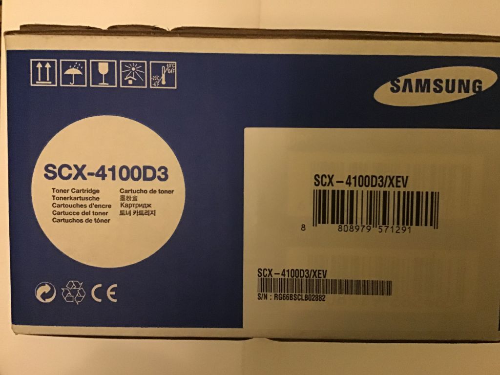 Картридж Samsung SCX-4100D3   (JC69-00806A01). Новый. Оригинал. - фото фото фото 3