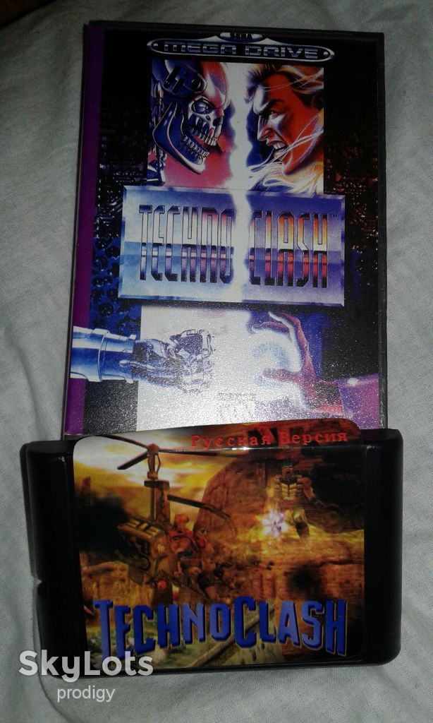 картридж на Sega Mega Drive 2 Tecno Clash - фото фото фото 0