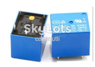 Реле 3 вольта SRD-03VDC-SL-C 10A 5 pin - фото фото фото 0