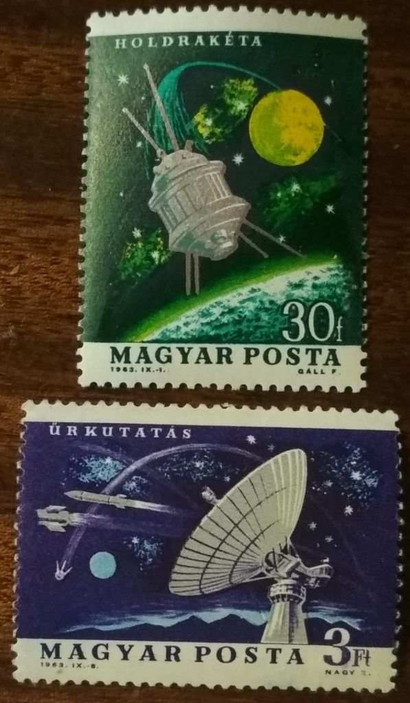 Венгрия Исследование космического пространства 1964 - фото фото фото 0