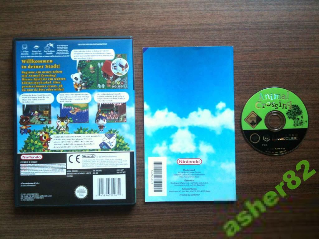 Игра на Nintendo Gamecube "Animal Crossing"        (PAL) - фото фото фото 1