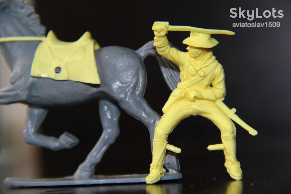 кавалерист 7-ой кавалерии США AIRFIX оригинал !!! 54мм - фото фото фото 1