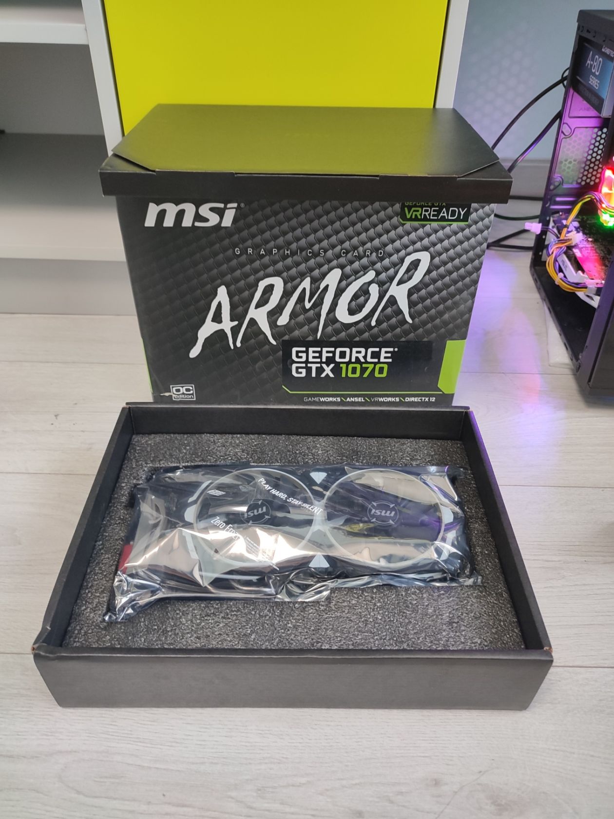 Видеокарта MSI GeForce GTX 1070 Armor 8GB OC - фото фото фото 3