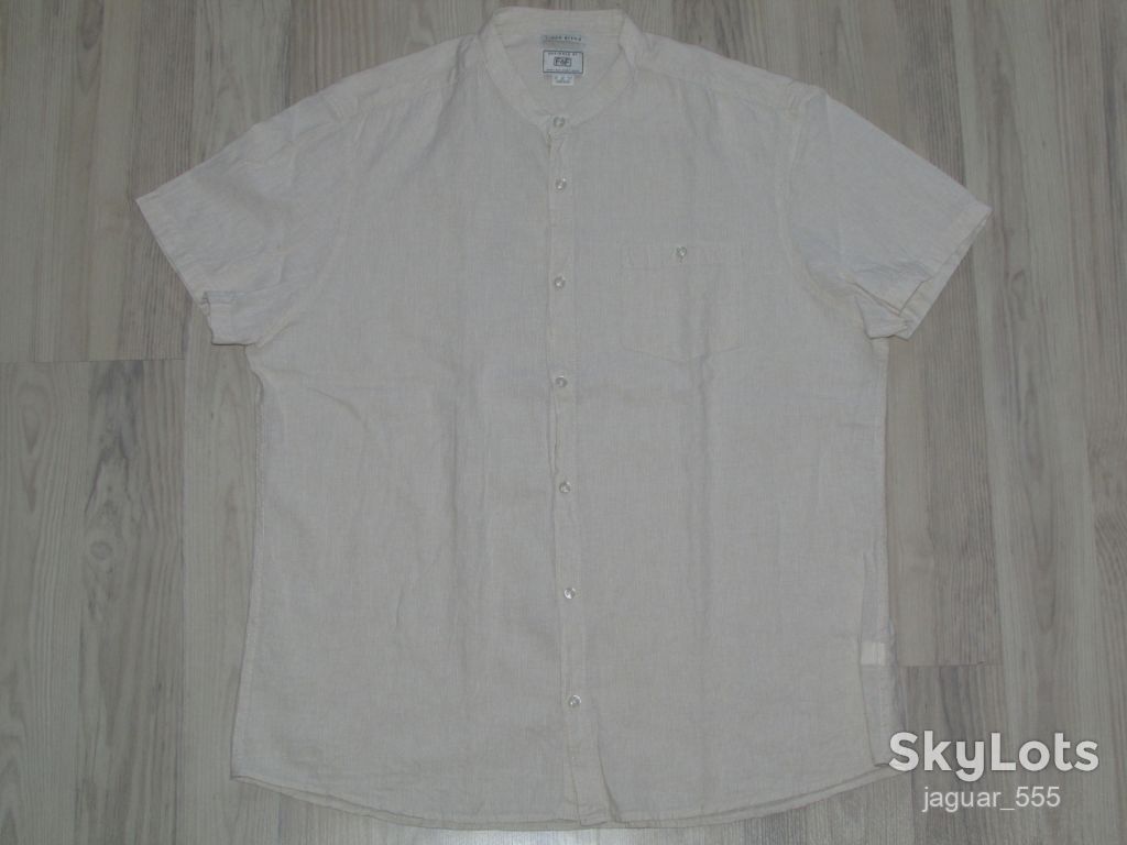 Фирменная стильная рубашка F&amp;F  (LINEN BLEND), SIZE XL  (СУПЕР ЦЕНА!!!) - фото фото фото 2