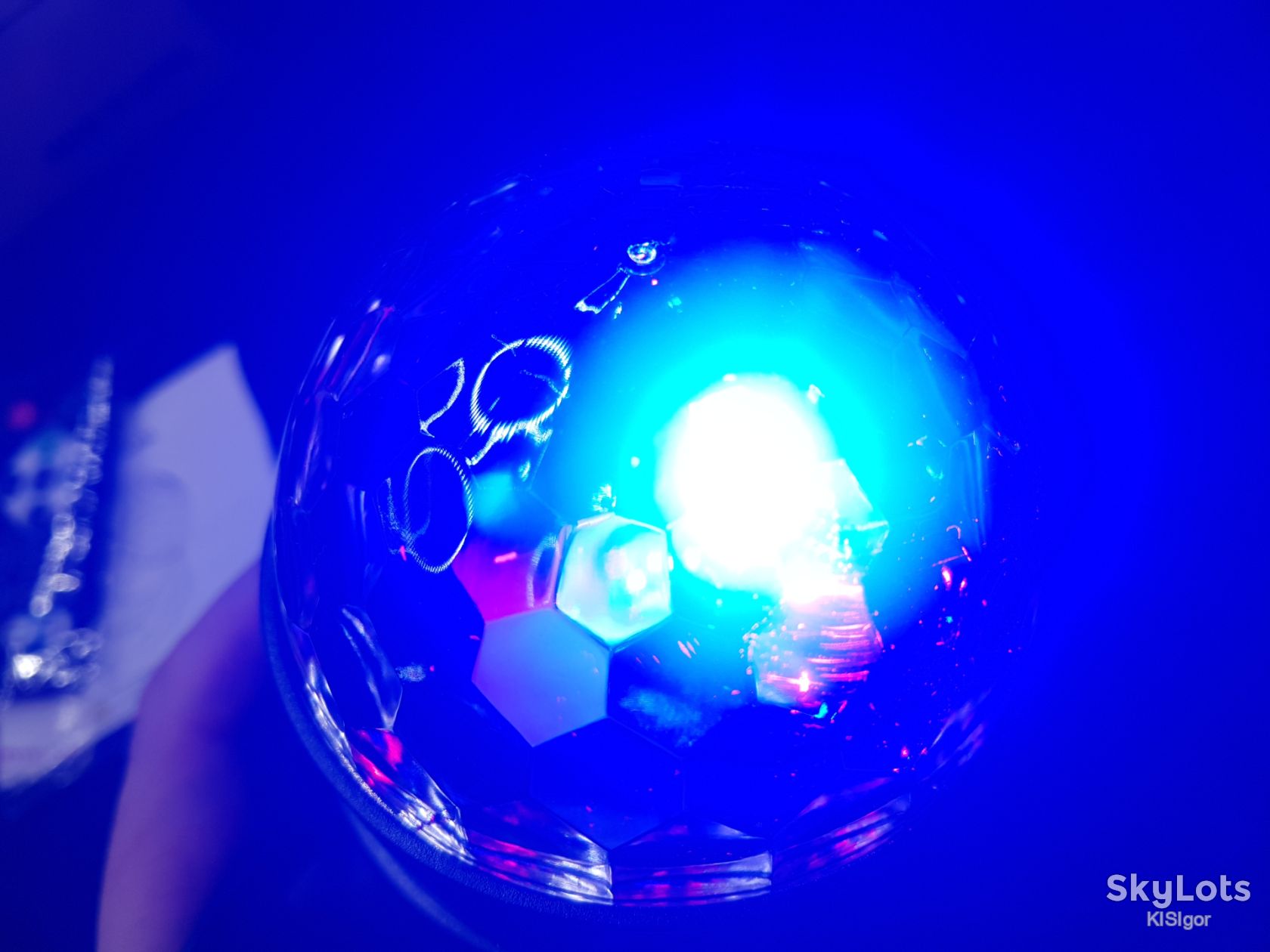 Світлодіодний диско-шар  (Magic Ball Light / LED RGB Party Light) *80976 - фото фото фото 6